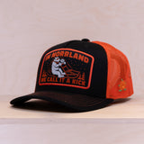 Sqrtn Bear Trucker Cap Black