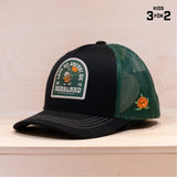 Sqrtn CB Safari Kids Trucker Cap Stone Olive
