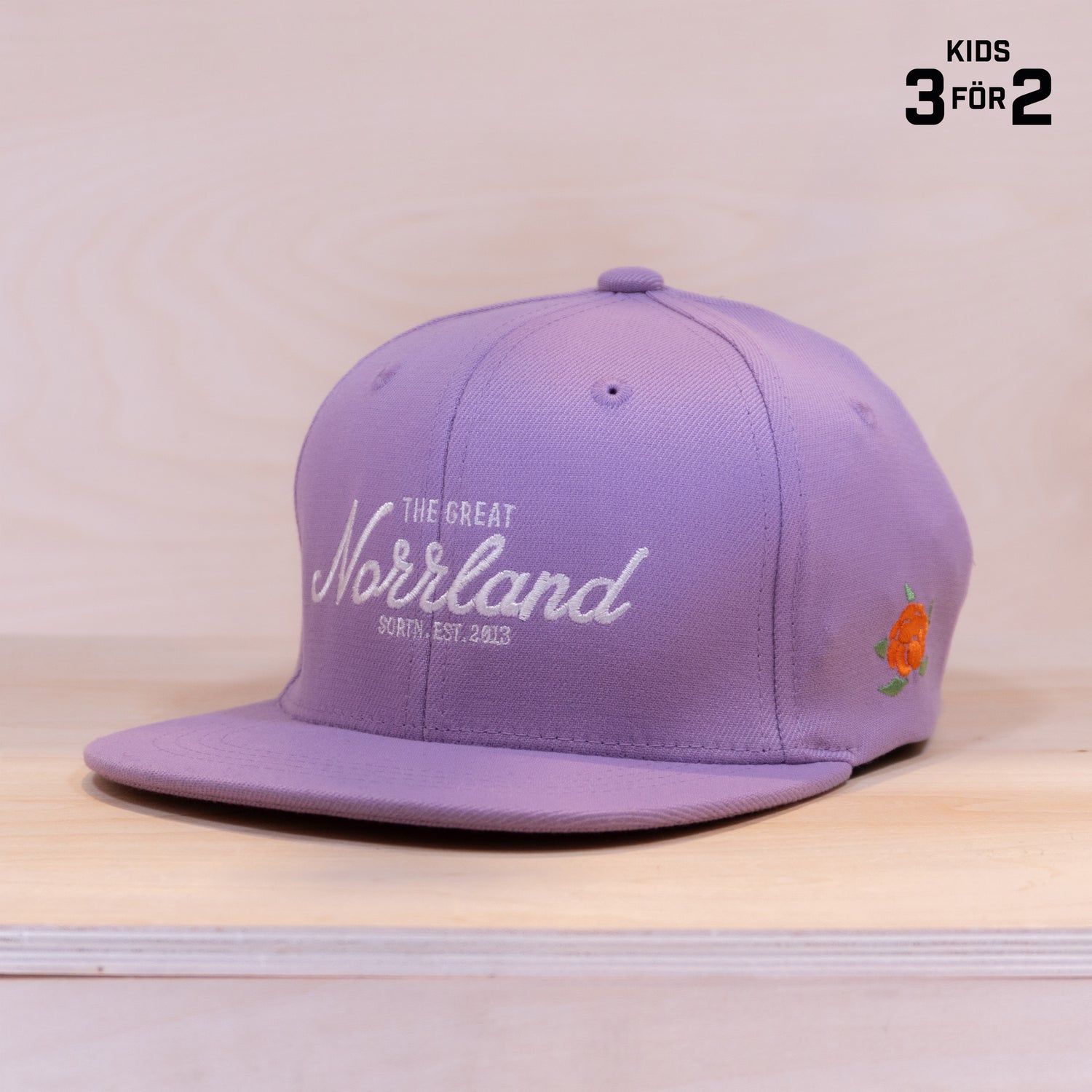 Sqrtn Great Norrland Kids Cap Lavender