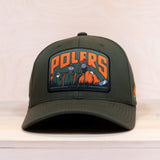 Sqrtn Polers Badge 120 Cap Hooja Green
