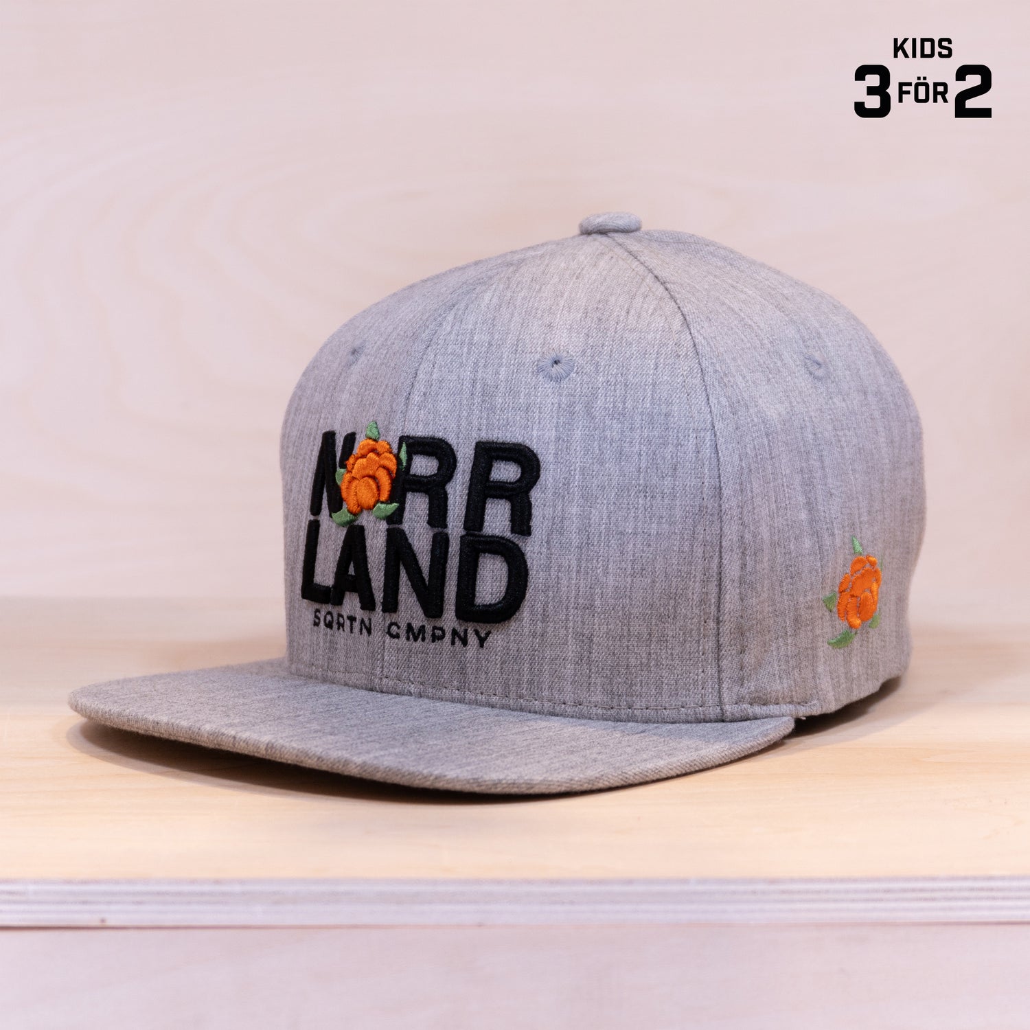 Sqrtn Represent Kids Cap Grey