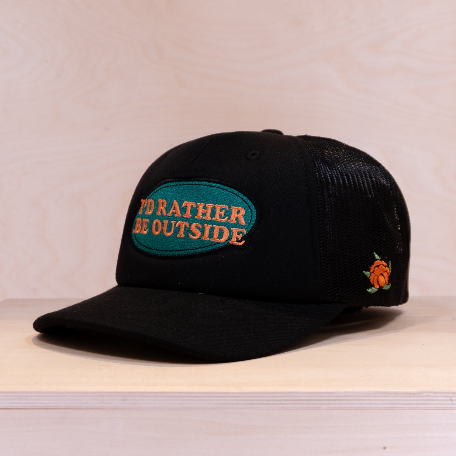 Sqrtn Retro Foam Trucker Black