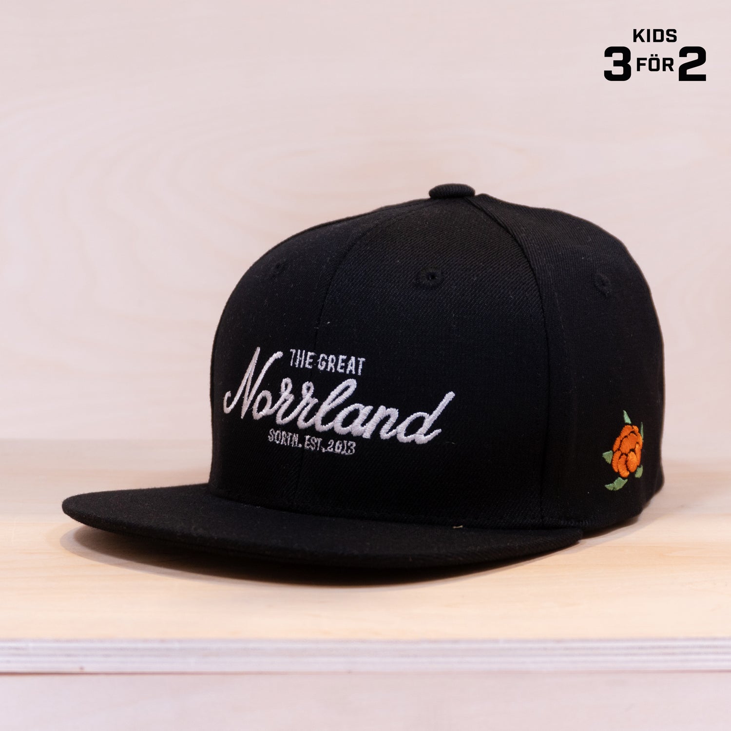 Sqrtn TGN Kids Cap Black
