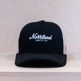 Sqrtn TGN Script JR Trucker Cap Black