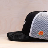 Sqrtn TGN Script JR Trucker Cap Black