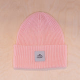 Sqrtn Wood Raw Beanie Light Pink