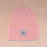 Sqrtn Wood Raw Beanie Light Pink