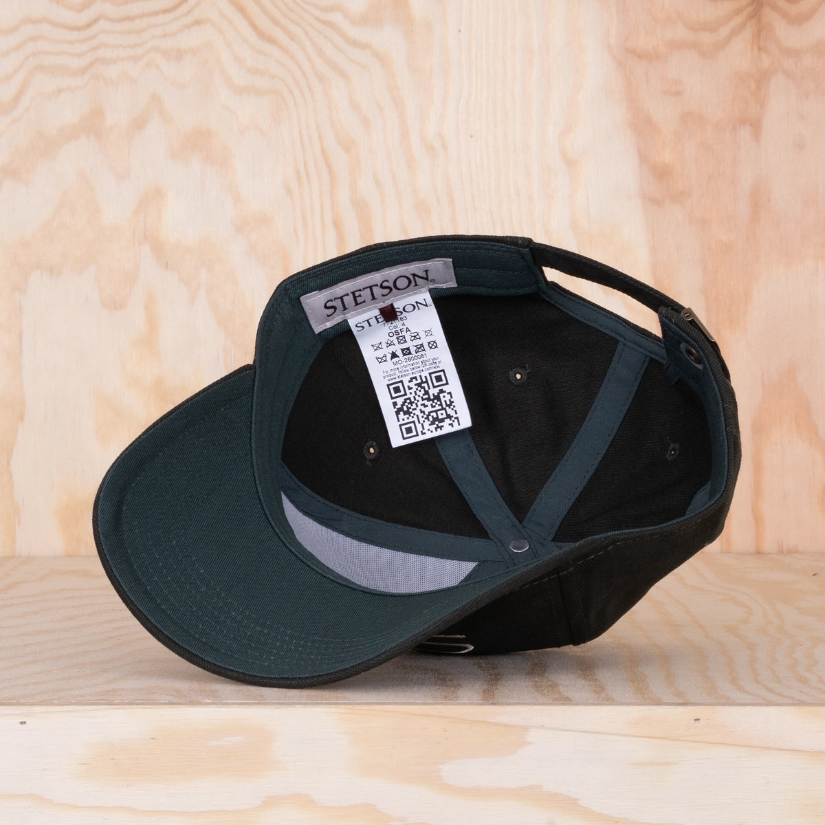 Stetson Classic Lettering Baseball Cap Green