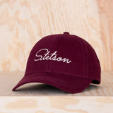 Stetson Classic Lettering Baseball Cap Red