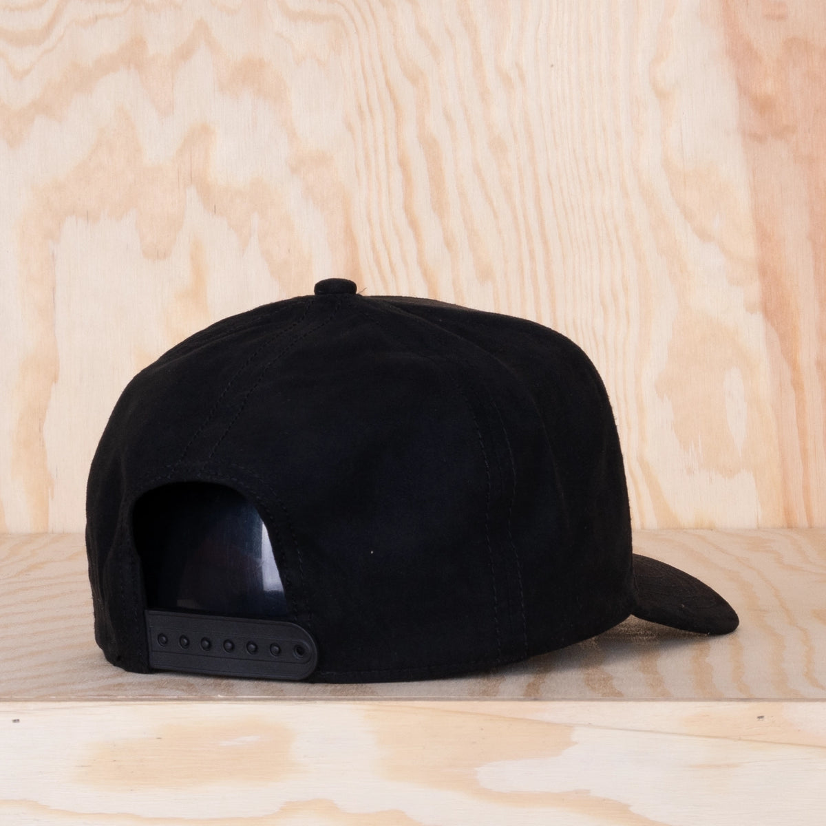 Stetson Black on Black A-Frame Cap Black
