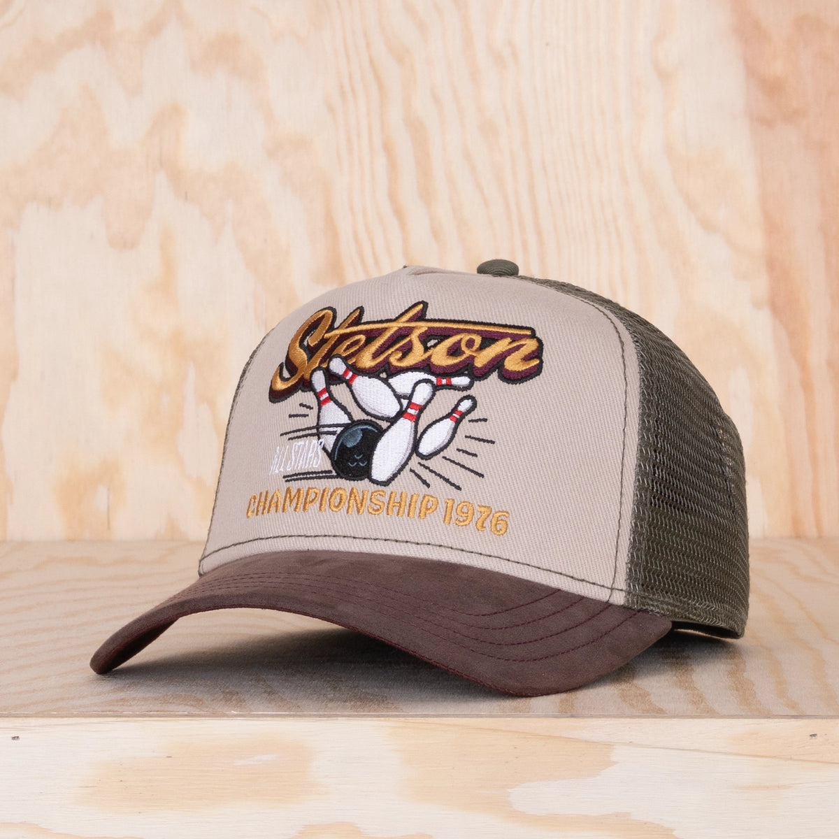 Stetson Champion Trucker Cap Olive