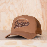 Stetson American Heritage Classic Trucker Cap Brown
