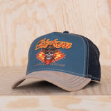 Stetson Cowboy Trucker Cap Beige/Blue