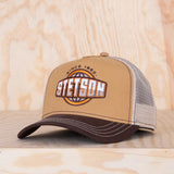 Stetson Classic Globe Trucker Cap  Brown