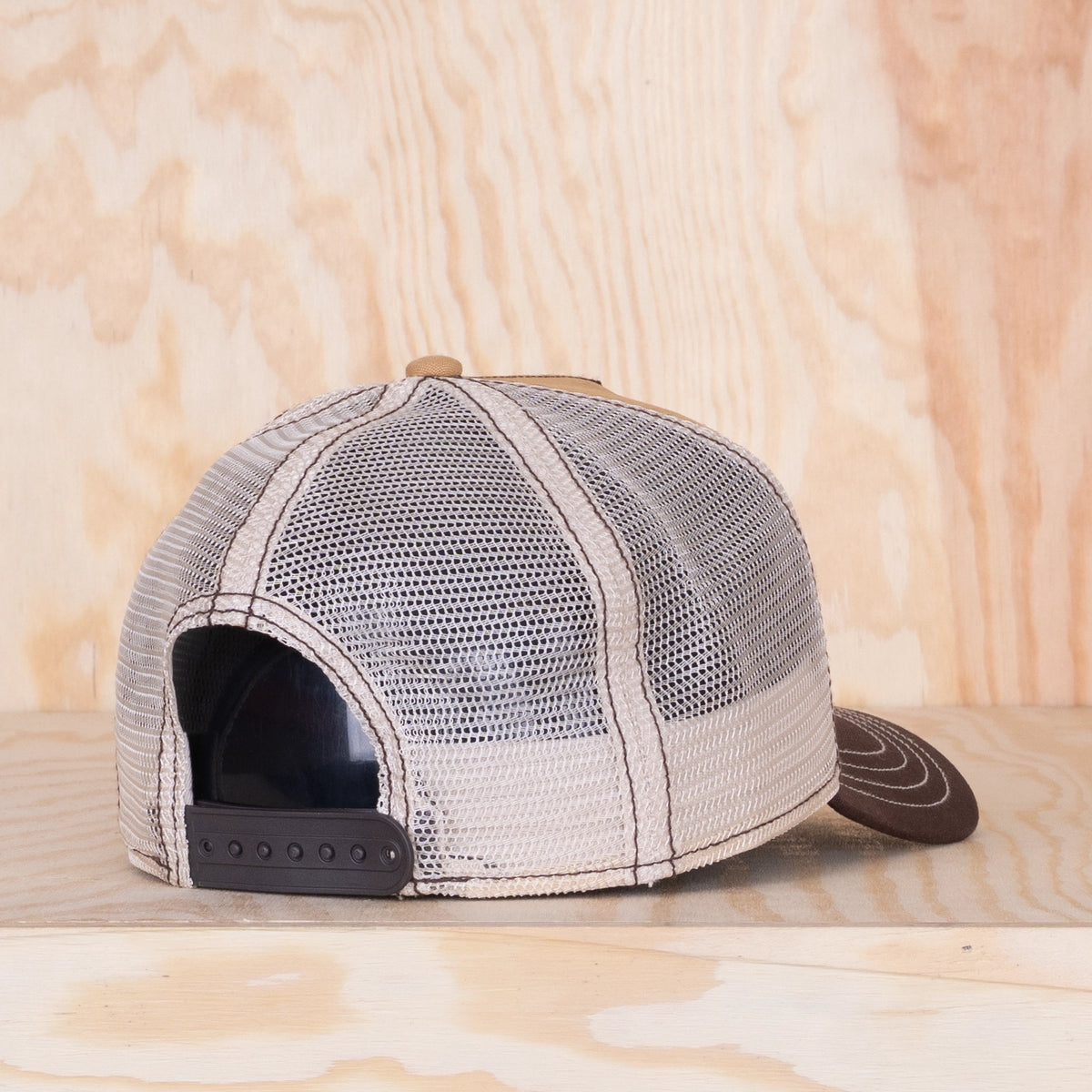 Stetson Classic Globe Trucker Cap  Brown