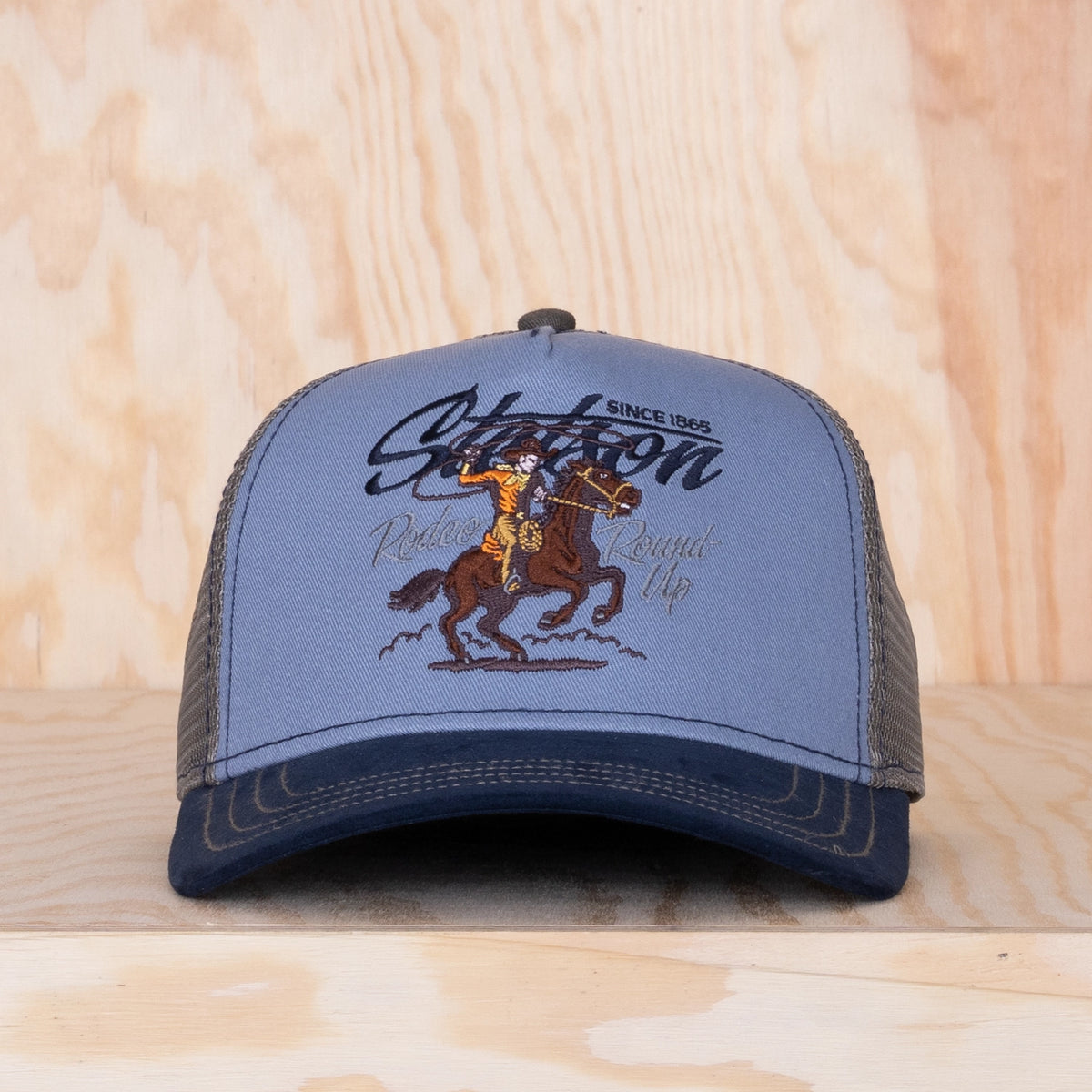 Stetson Rodeo Round Up Trucker Cap Blue/Navy