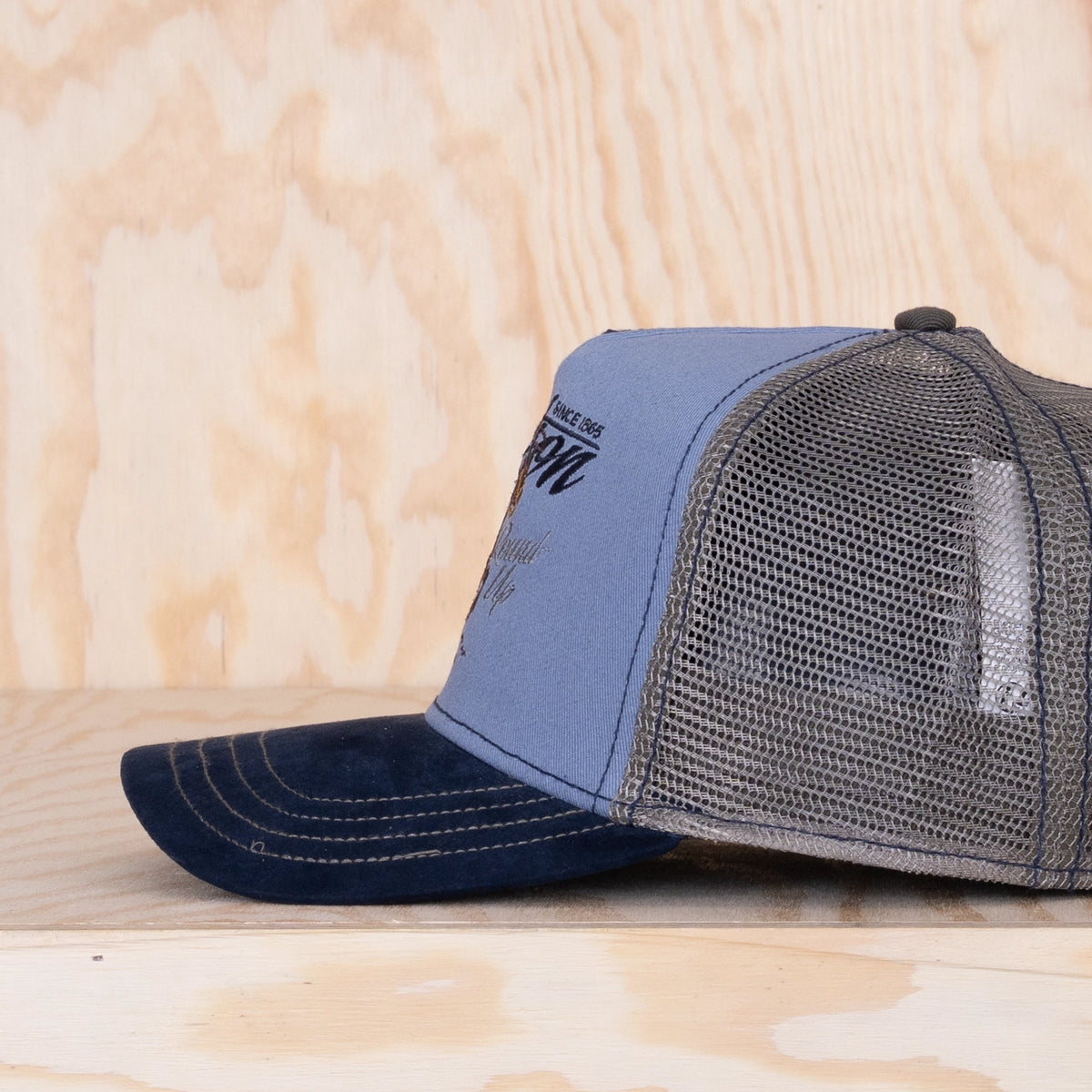 Stetson Rodeo Round Up Trucker Cap Blue/Navy