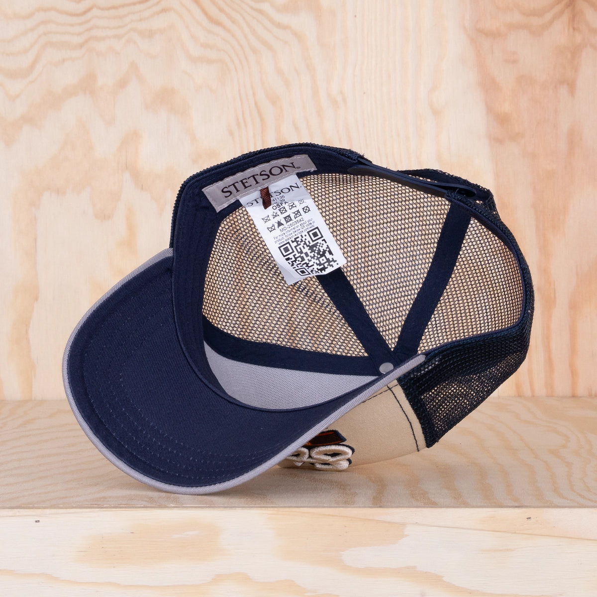 Stetson Speed Shop Trucker Cap Grey/Beige