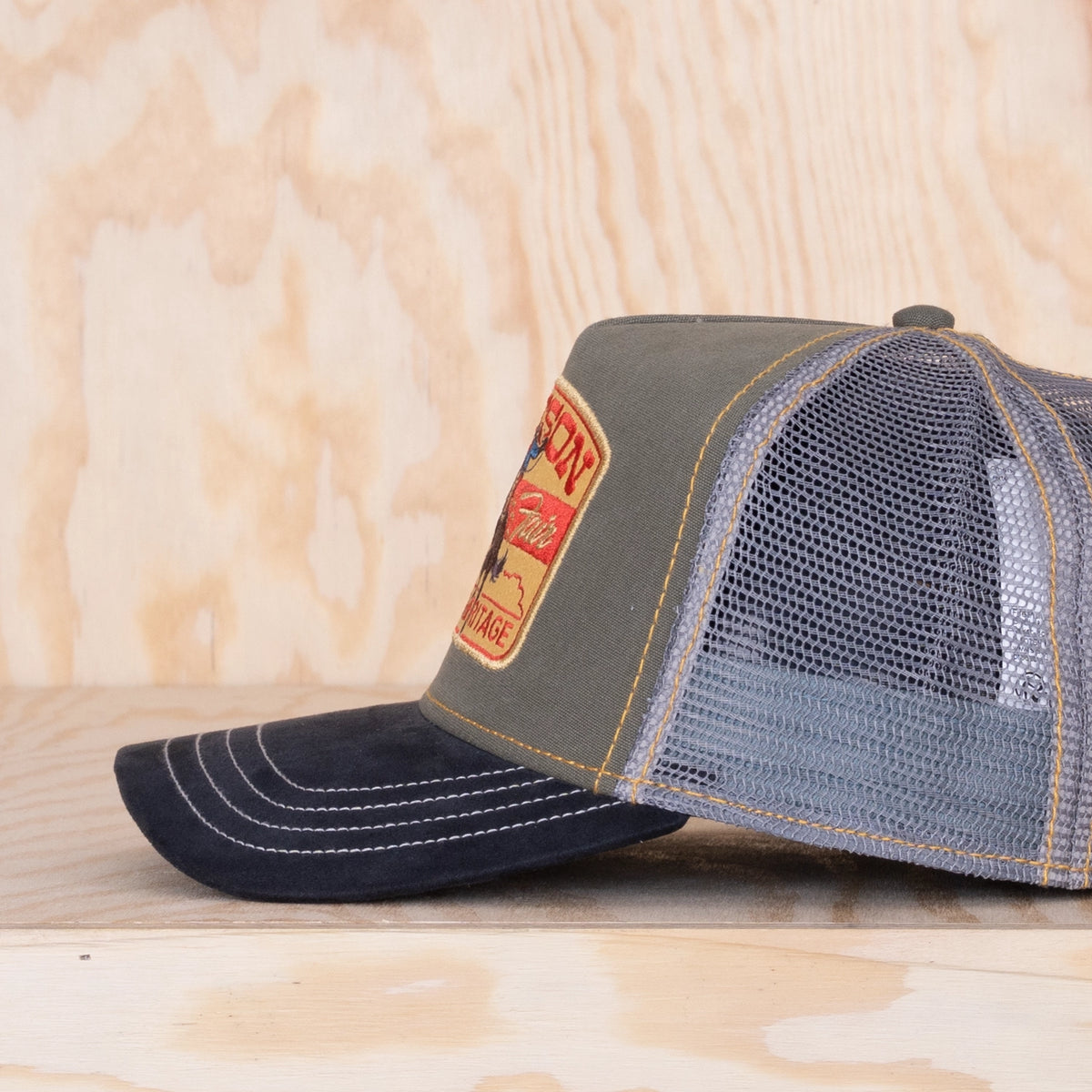 Stetson State Fair Trucker Cap  Grey/Anthracite