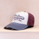 Stetson Baseball Cap Vintage Distressed Light blue/Red