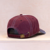 Stetson Baseball Cap Vintage Distressed Light blue/Red