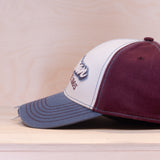 Stetson Baseball Cap Vintage Distressed Light blue/Red