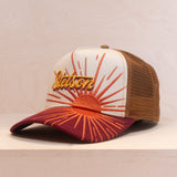 Stetson Dawn Trucker Cap Beige/Red