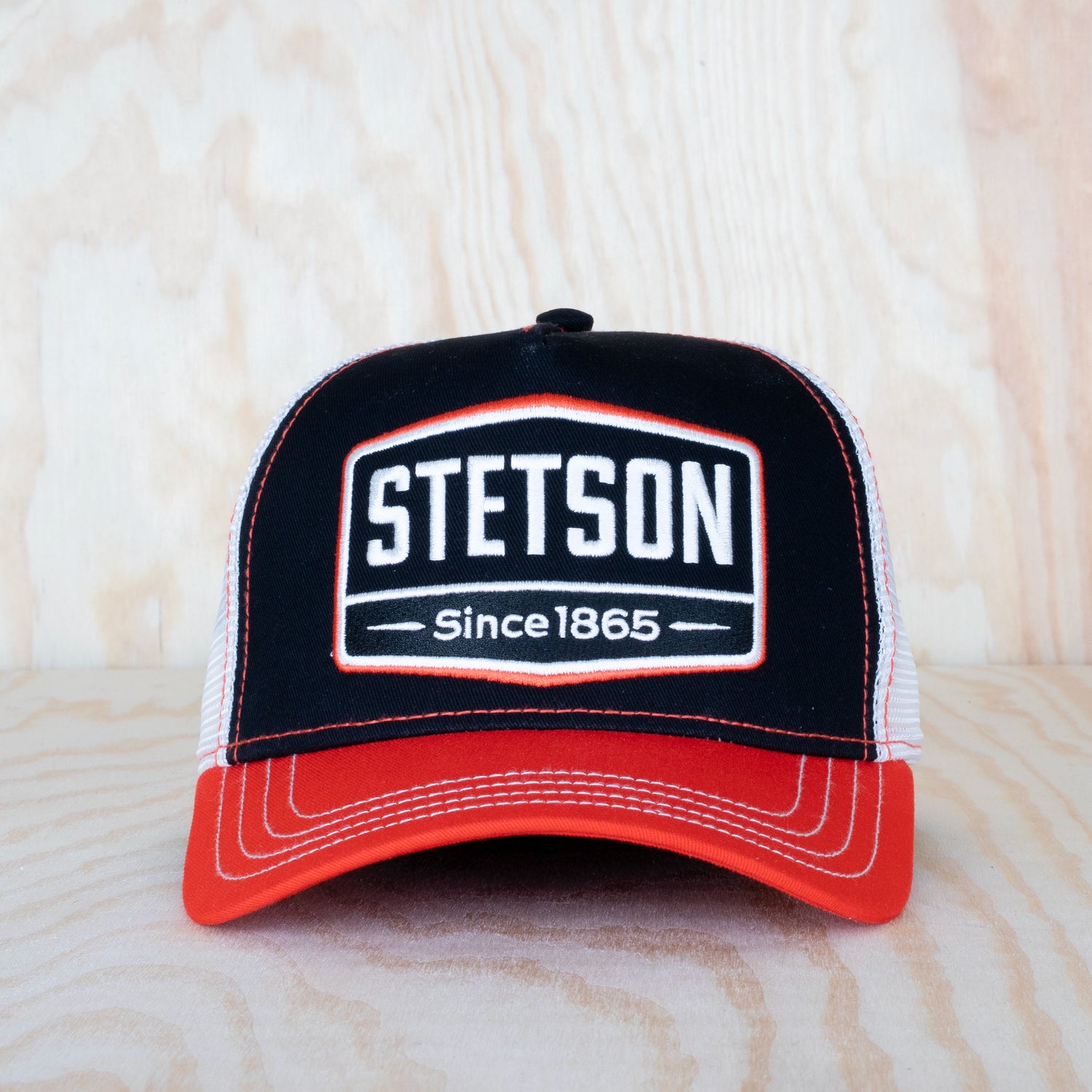 Stetson Gasoline Trucker Cap Red/Black