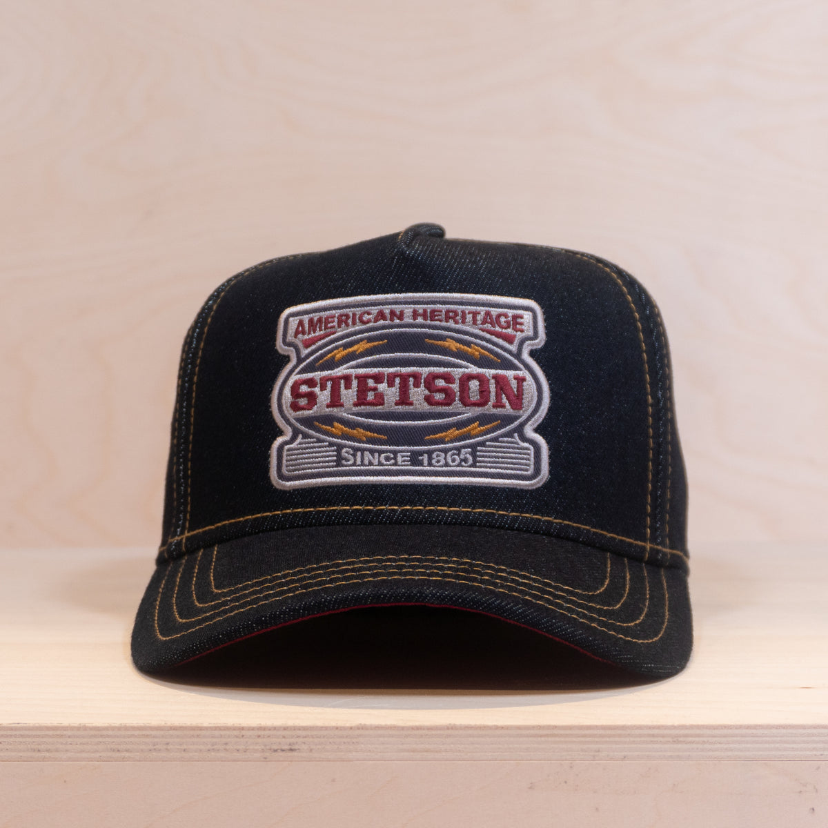 Stetson Lightning B-Frame Cap Blue Denim