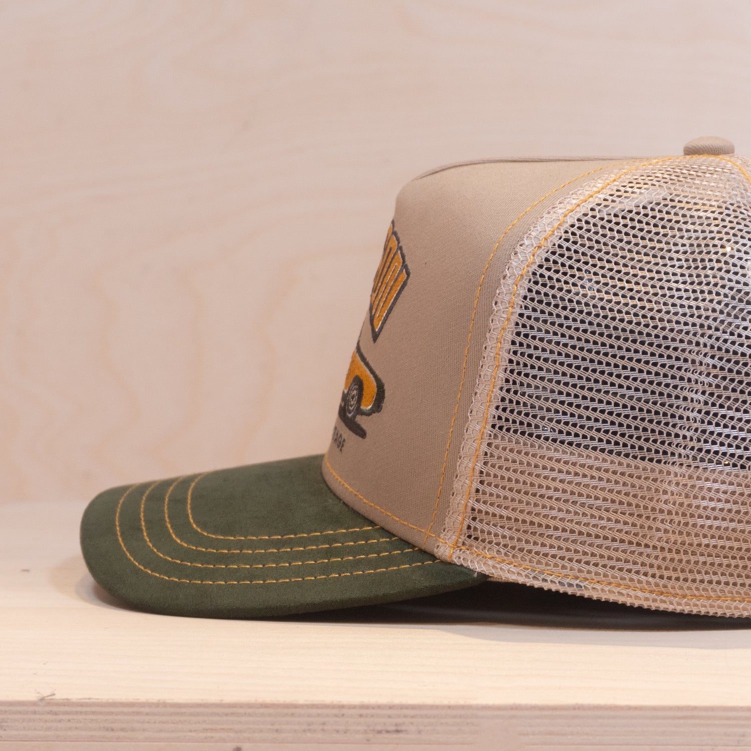 Stetson Racing Trucker Cap Green/Beige