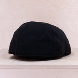 Stetson Texas Cotton Flat Cap Black