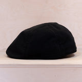 Stetson Texas Cotton Flat Cap Black