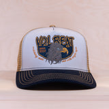 Stetson Volbeat Heritage FALLEN Trucker Cap Navy/Light Blue