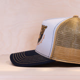 Stetson Volbeat Heritage FALLEN Trucker Cap Navy/Light Blue