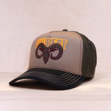 Stetson Volbeat Heritage G.O.A.T. Trucker Cap Black/Brown