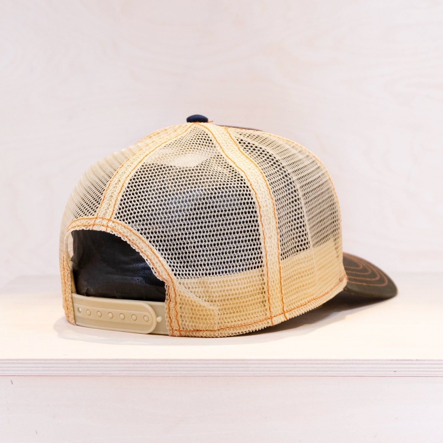 Stetson Cap Cowboy Coffee Trucker Cap Olive/Navy