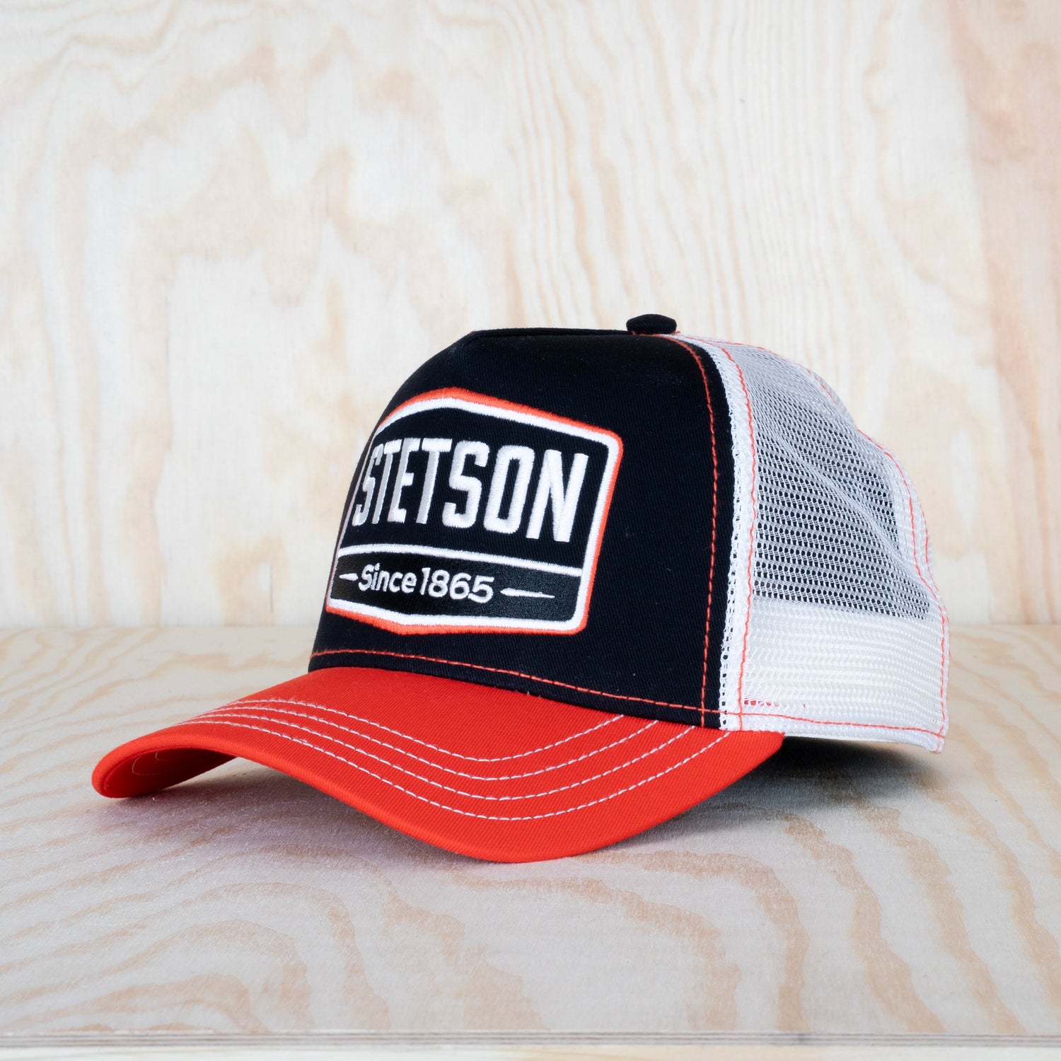 Stetson Gasoline Trucker Cap Red/Black