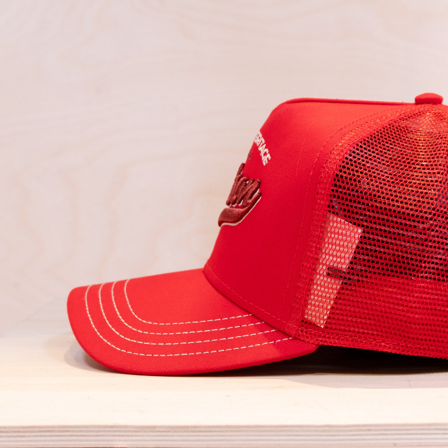 Stetson Trucker Cap American Heritage Classic Red