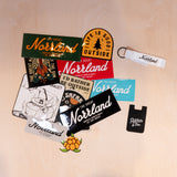 Julklappslekentips Stickerpack + Korthållare + Nyckelring