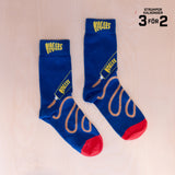 Svensk Husman Kalles Kaviar Strumpor Blue