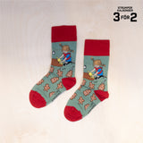 Svensk Husman Pippi Bakar Pepparkakor Barnstrumpa