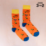 Svensk Husman Dammsugare Strumpor Orange