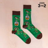 Svensk Husman Findus Vispar Strumpor Green