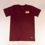 Sqrtn Campsite T-shirt Port Wine