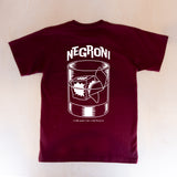 The Cocktail Club Negroni T-shirt Burgundy