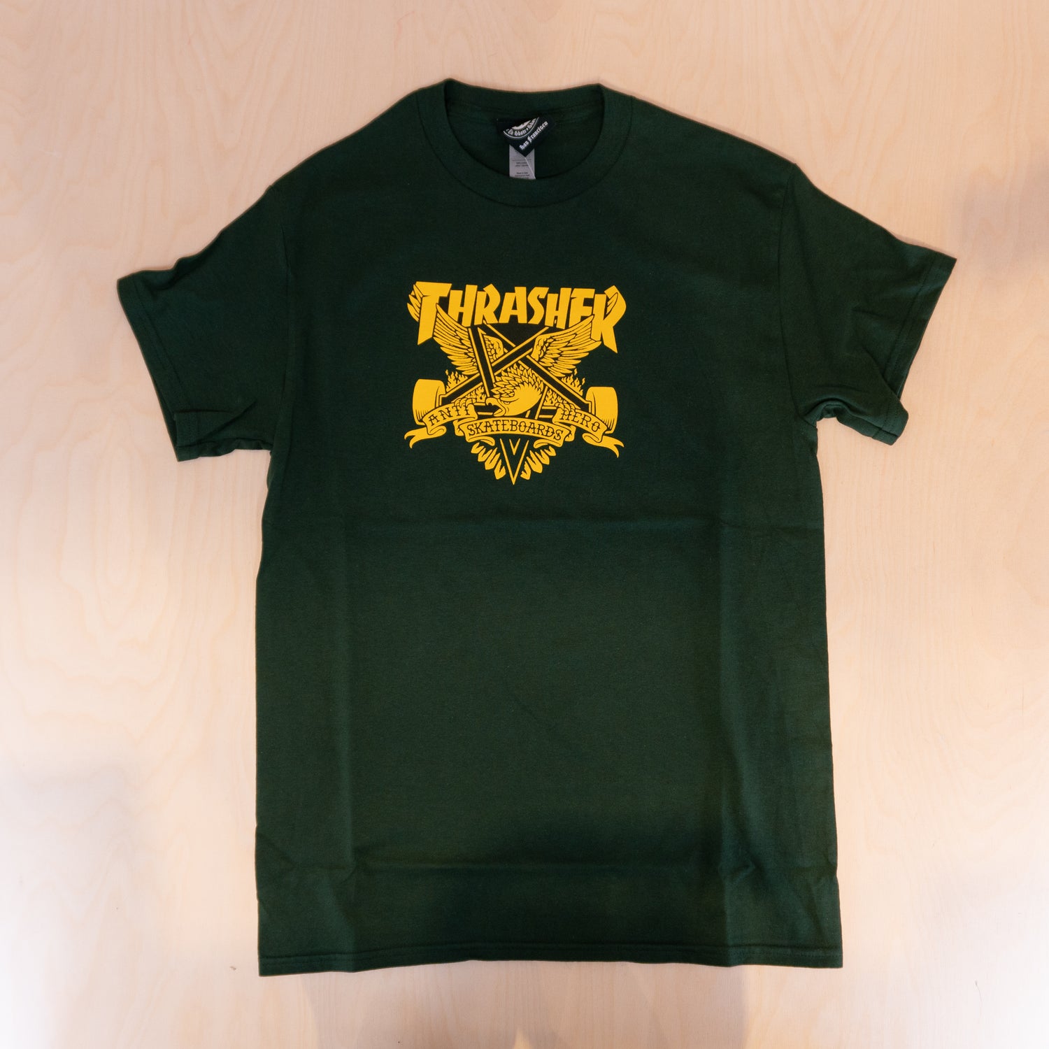 Thrasher Antihero Eaglegram Tee Forrestgreen