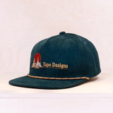 Topo Designs Corduroy Oasis Trucker Cap Forest