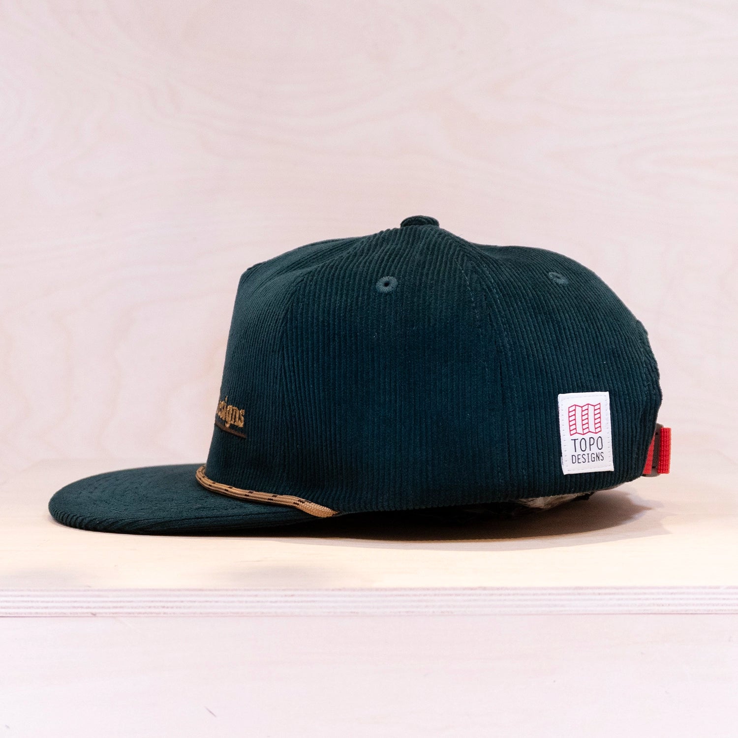 Topo Designs Corduroy Oasis Trucker Cap Forest