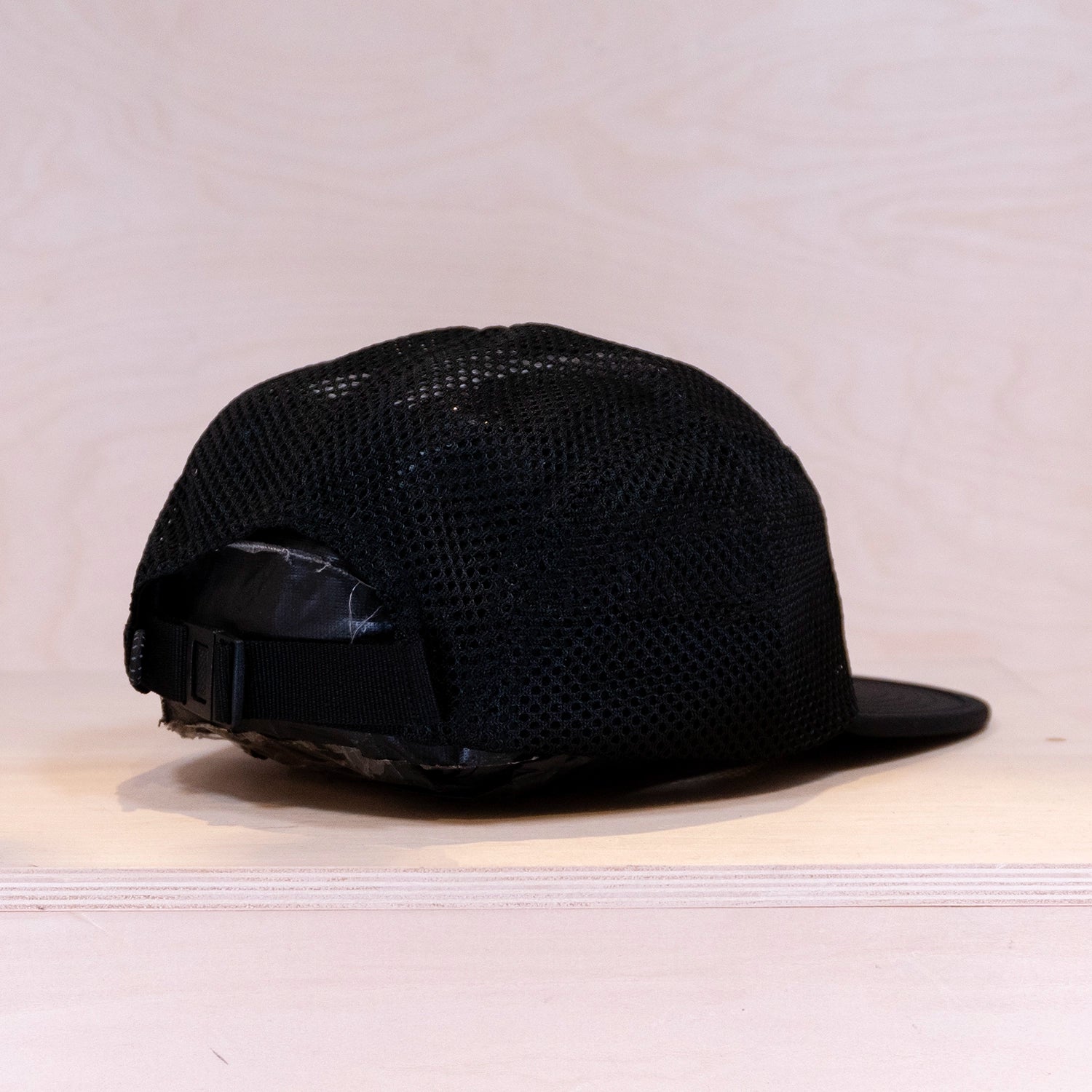 Topo Designs Global Mesh 5-panel Cap Black