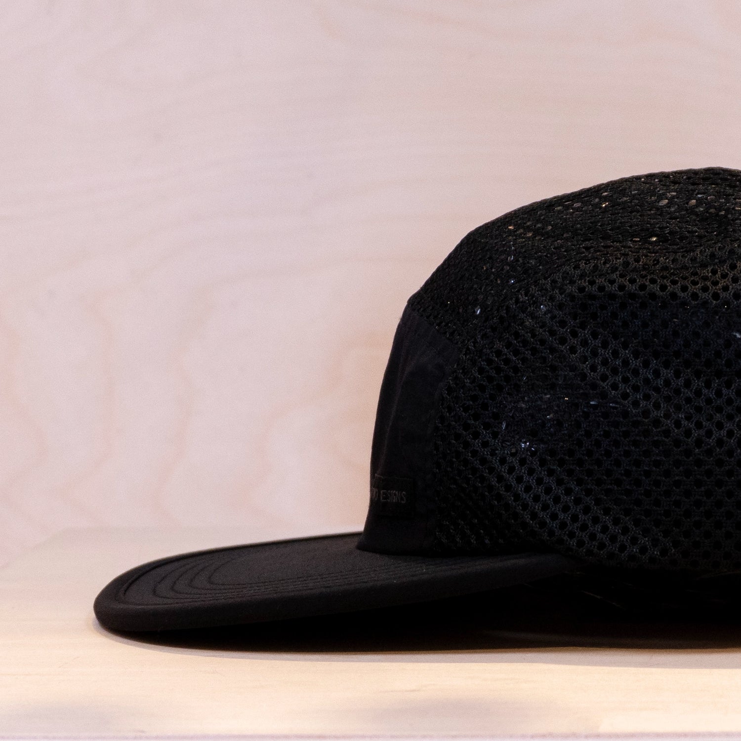 Topo Designs Global Mesh 5-panel Cap Black